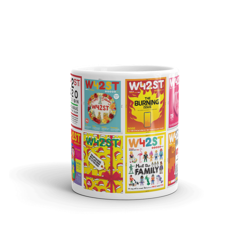 W42st Magazine Covers Limited Edition Coffee Mug