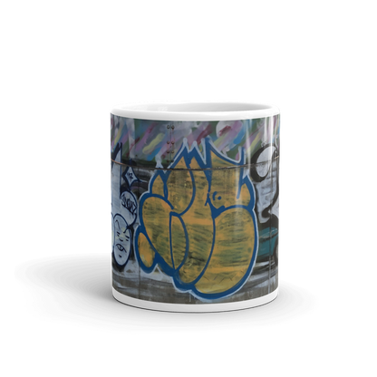 Hell's Kitchen Graffiti Burner Wall 11oz Coffee Mug