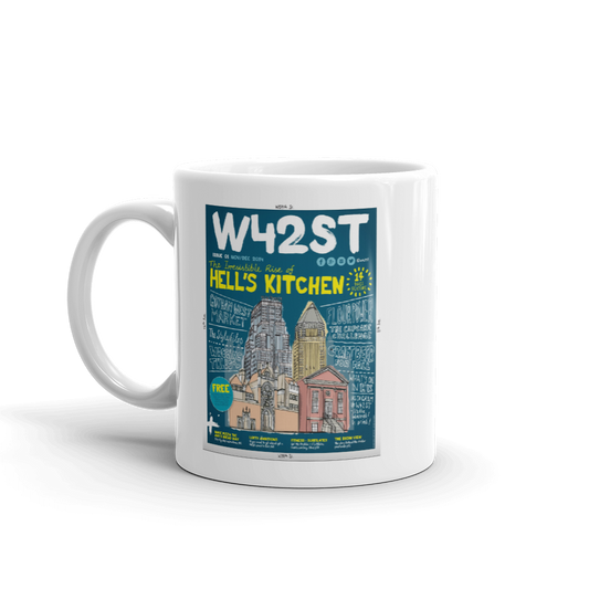 W42ST Magazine Cover Art Issue 1 Coffee Mug
