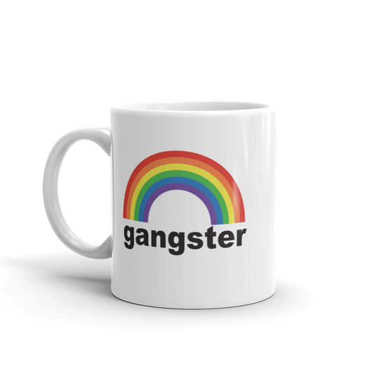 Gay Pride Gangster Rainbow Coffee Mug